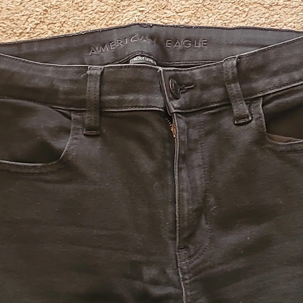 Black American Eagle Jeans - Picture 2 of 4